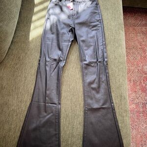 Women's Flared Black Pants
